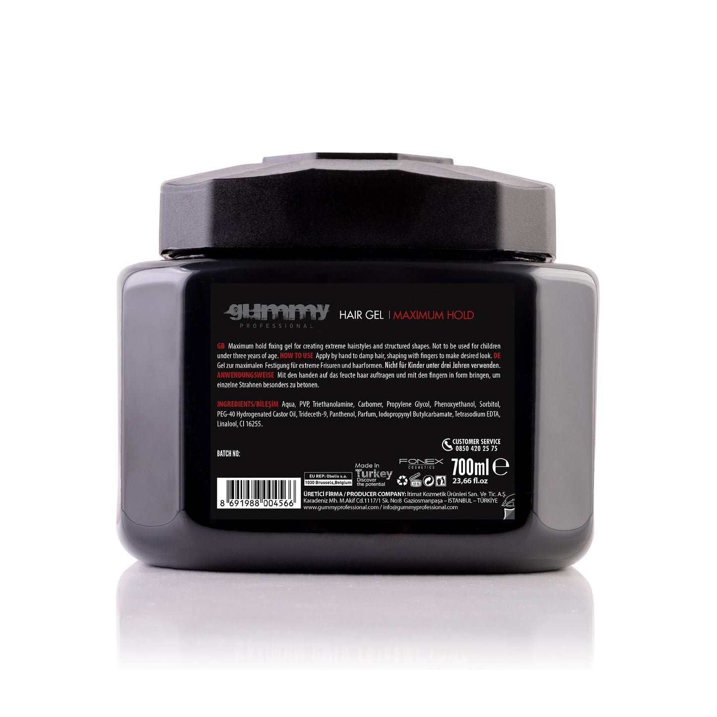 Gummy Hair Gel Maximum Hold