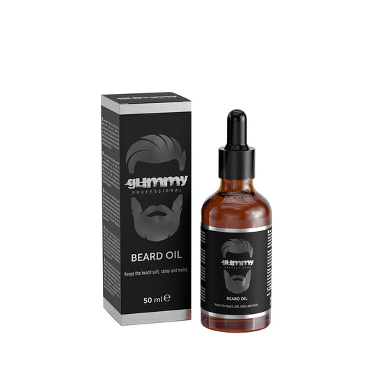 Gummy Professional Beard and Moustache Oil,Contains Argan Oil, Almond Oil, Jojoba Oil and Coconut Oil 50 ML