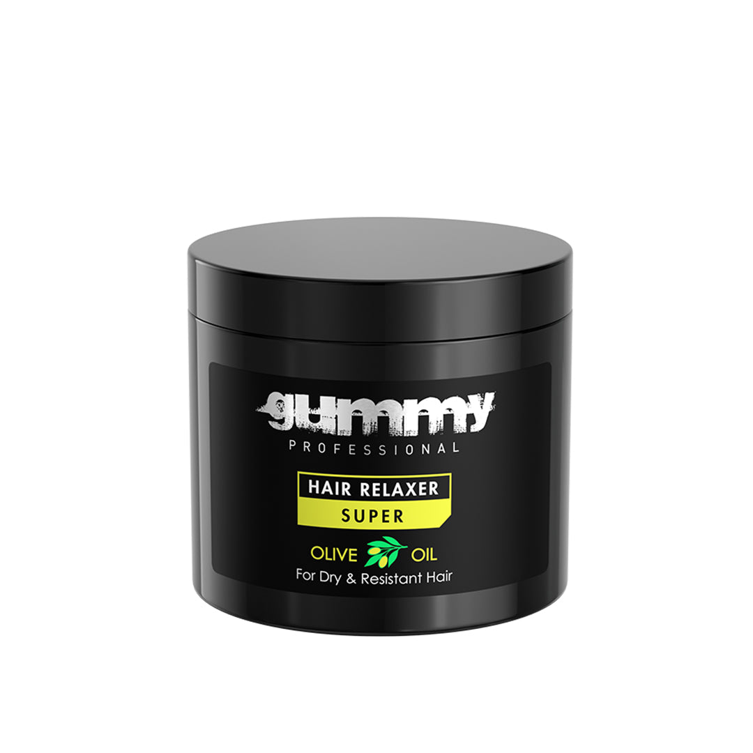 Gummy Hair Relaxer For Dry and Resistant Hair - Super