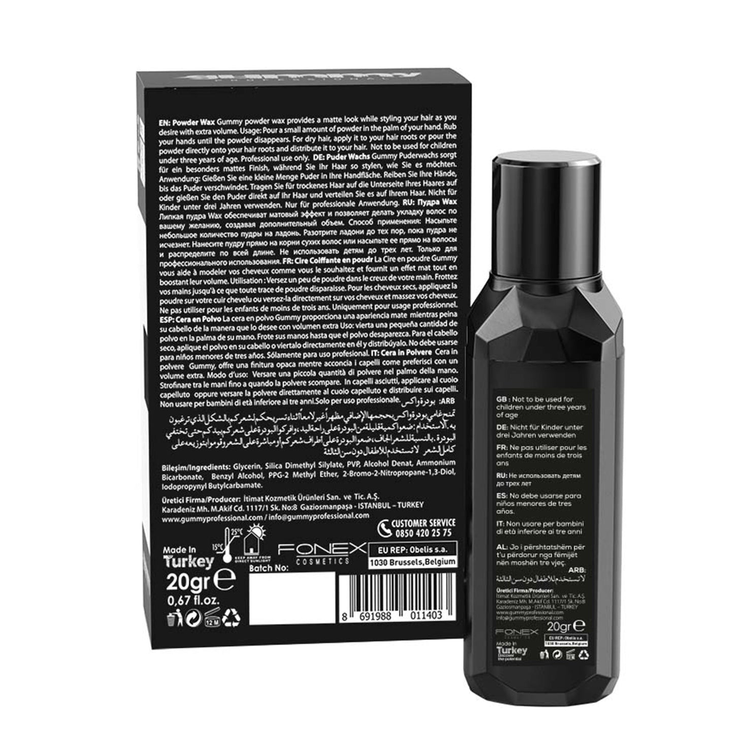 Gummy Powder Wax 20 gr