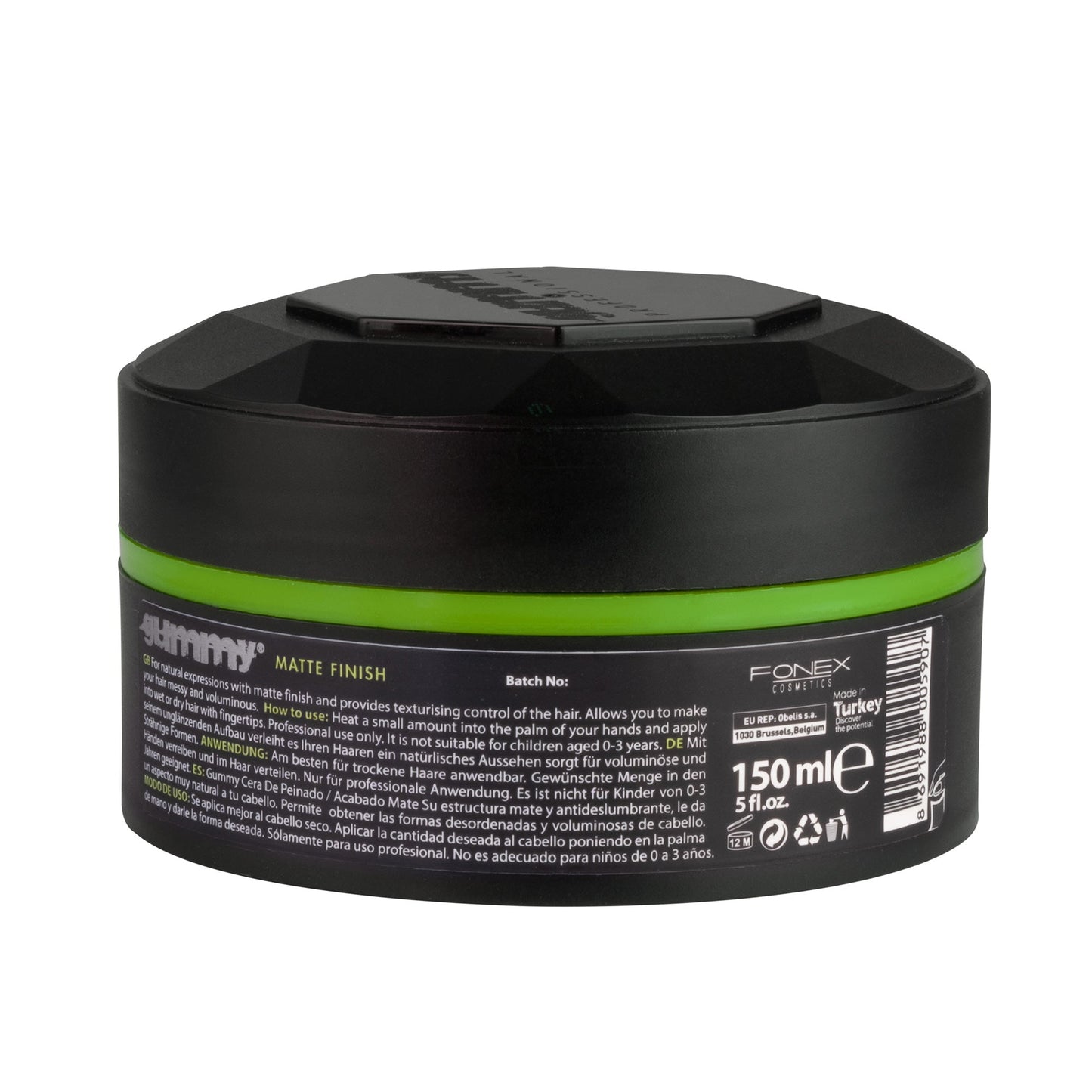 Gummy Stylıng Wax Matte Fınısh 150 ml
